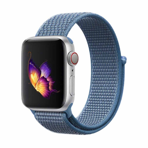 Ремешок Nylon loop для Apple Watch 38/40/41 mm Cape cod blue Ремешок Nylon loop для Apple Watch 38/40/41 mm Cape cod blue